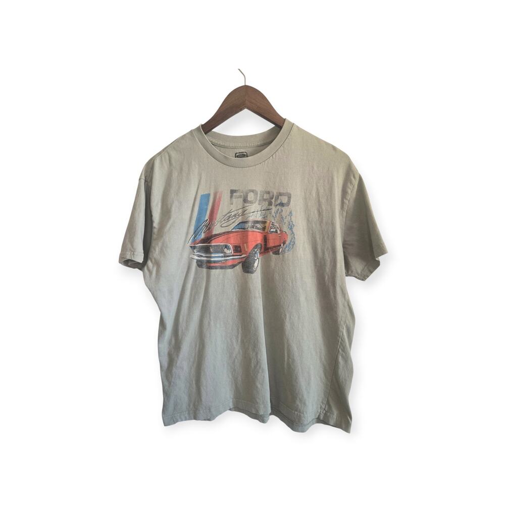 Ford Mustang Graphic Tee – Classic Car Shirt – Size Small